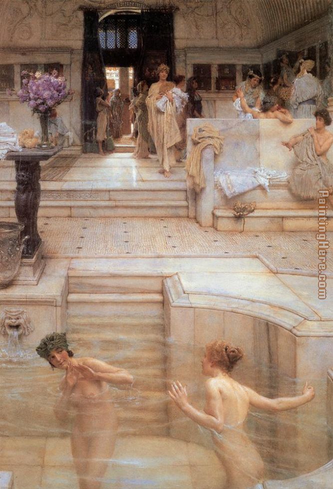 Sir Lawrence Alma-Tadema A Favorite Custom